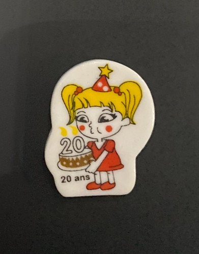 Feve anniversaire - anniversaire, 20