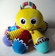 Peluche d'activité - La Pieuvre Musicale - Doudou Bébé Éveil Enfant - Lamaze