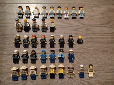 Lego City police minifigures