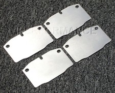 Titanium Brake Pad Shim Heat