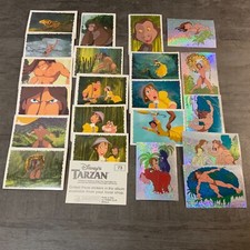TARZAN 1999 (USA) - Lot de 8 images Stickers panini au choix! Voir Descriptif!