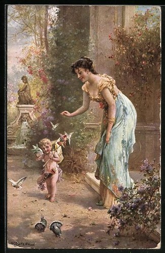 Carte postale artiste hans - carte,