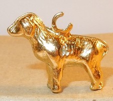 FEVE METAL DORE 3D LE CHIEN