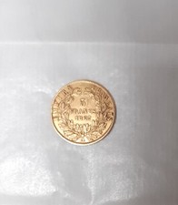  Monet 5 Francs Or  Napoléon