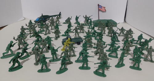 Lot vtg green army - of, 80