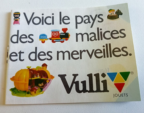 Ancien catalogue jouets vulli - jouets,