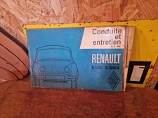 Notice conduite et entretien