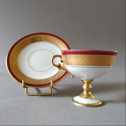 Tasse pied limoges - à,