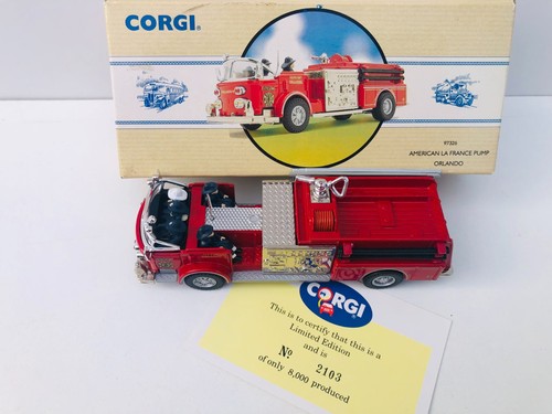 Corgi pompier camion - 1/50, –