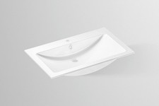 Bassin encastrable Alape EB.R800H, rectangulaire L : 800 mm H : 120 mm P : 50...