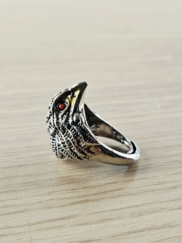 Bague ouverte avec tête
