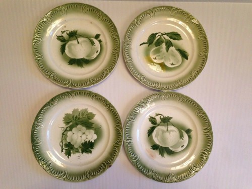 Lot anciennes assiettes - de, 4