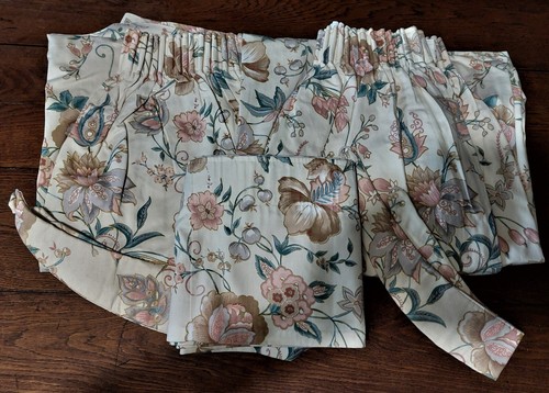 Doubles rideaux paire tissu - , à