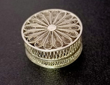 Ancienne Boîte À Pilules En