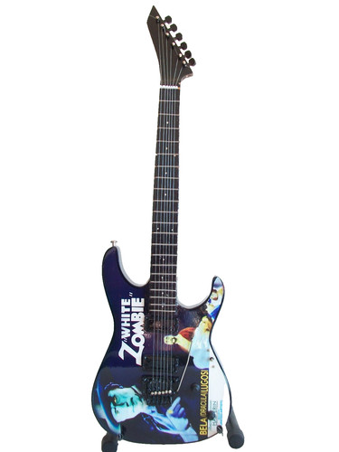 Guitare miniature esp white - miniature,