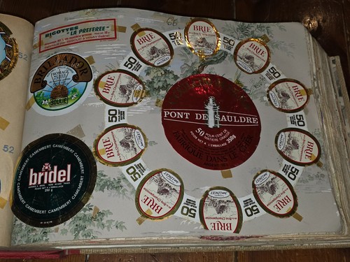 Ancienne etiquette fromage - de,