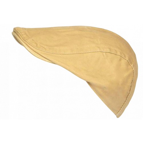 Casquette plate marron - plate,