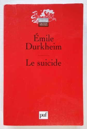 Suicide étude de - suicide,