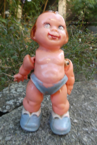 Jouet ancien baigneur poupon - jouet,