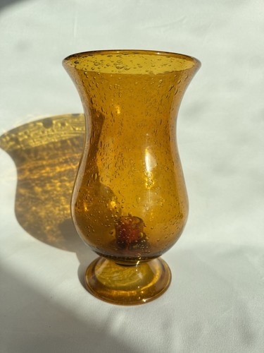 Biot bougeoir verre jaune - biot,