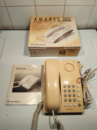 Rare téléphone filaire - téléphone,