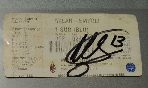 Autograph alessandro nesta - alessandro,