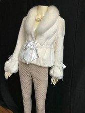 Jolie Veste/Manteau de fourrure - Renard & Lapin