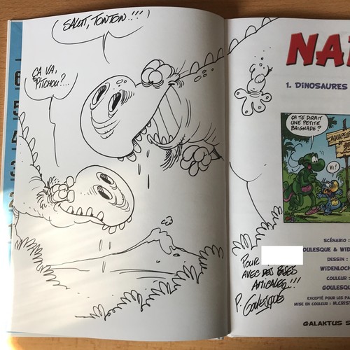 Nab dinosaures story - bd,
