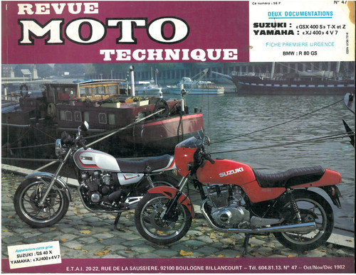 Revue moto technique rmt - rmt, 47