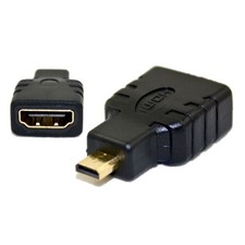 MicroHdmi - Adaptateur HDMI Femelle vers Micro HDMI Mâle (HDMI type D)