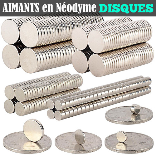 Aimant neodyme disque rond - disque,