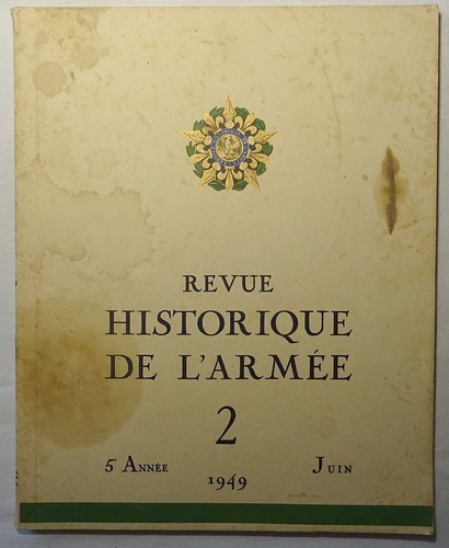 Revue historique armée - historique, l'armée
