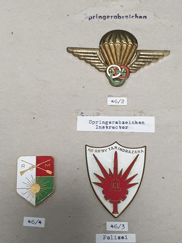 Madagascar parachute badge - madagascar,