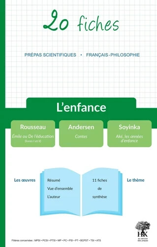 Fiches enfance - 20,