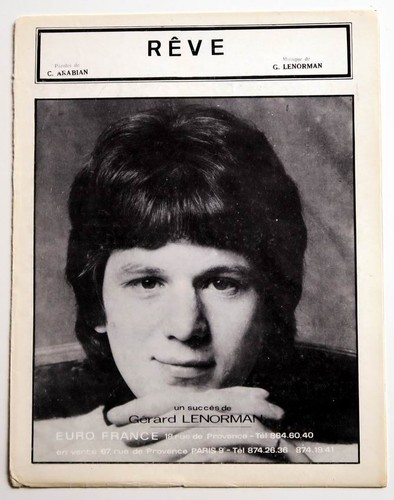 Partition vintage sheet music