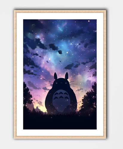 Neighbor totoro inspired art - neighbor,