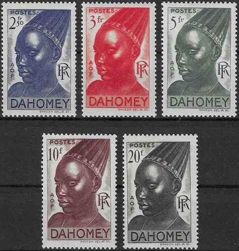Timbres dahomey - dahomey, (colonies