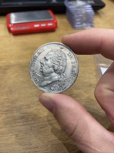 Louis xviii francs 1821 - 5,