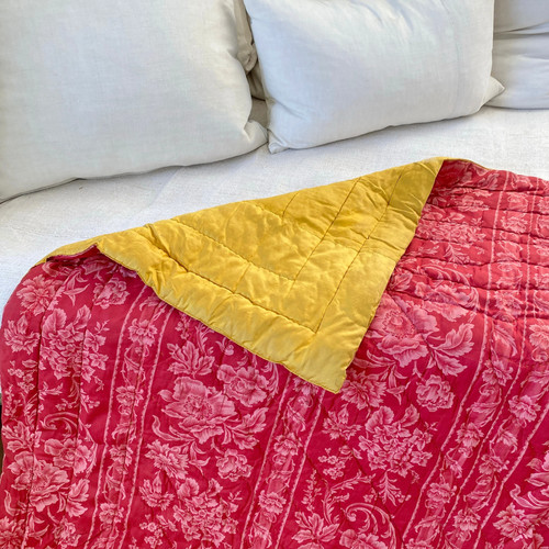 Antique french quilt - french, boutis