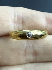 Ancienne Bague Plaquer Or 18k