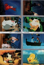 lot de 8 cartes 1991 Pro Set The Little Mermaid -Stand Up Cards la petite sirene