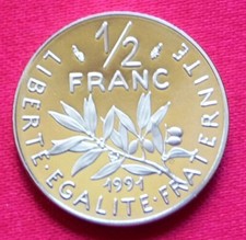 1/2 FRANC SEMEUSE BE 1991