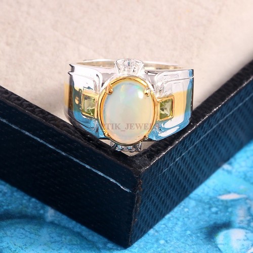 Bague argent plaqué or - bague,
