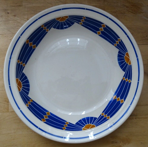 Plat rond creux - +, deco