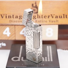 Briquet Dunhill motif écorce