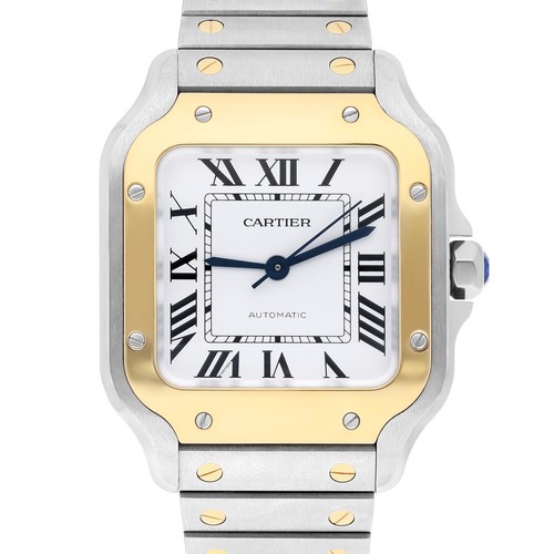 Cartier santos w2sa0016 35mm - cartier,