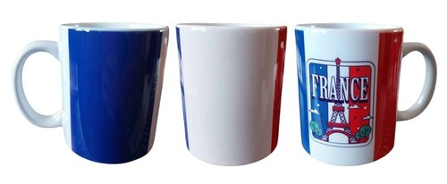 Mug drapeau tricolore bleu - drapeau,
