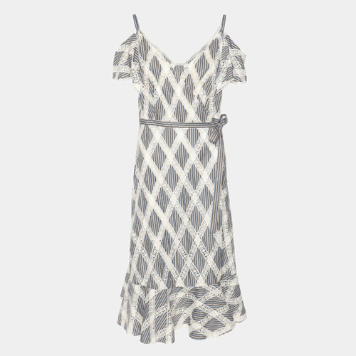 Robe midi sandro - midi, blanche