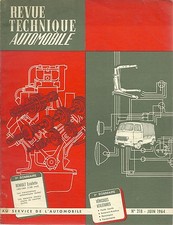 REVUE TECHNIQUE AUTOMOBILE - RENAULT ESTAFETTE  - 1964