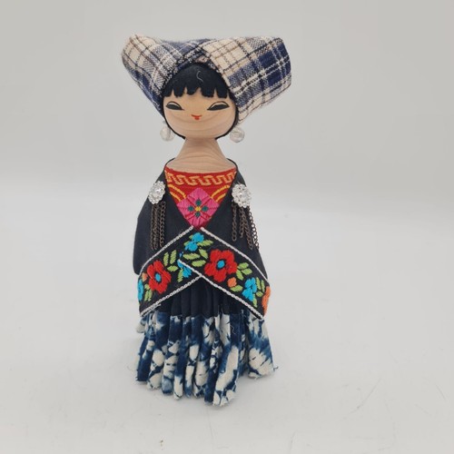 Poupée asiatique bois et - asiatique,